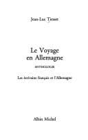 Tapa de Le voyage en Allemagne