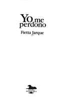 Tapa de Yo me perdono