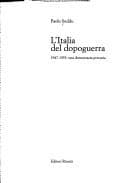 Tapa de L' Italia del dopoguerra, 1947-1953