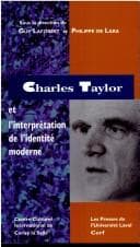Tapa de Charles Taylor et l'interprétation de l'identité moderne