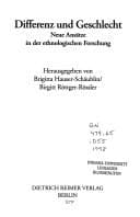 Tapa de Differenz und Geschlecht