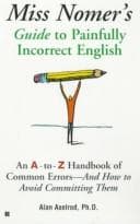 Tapa de Miss Nomer's guide to painfully incorrect English