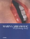 Tapa de Marina Abramović