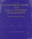 Tapa de Entrepreneurship and small business management