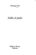 Tapa de Addio al padre