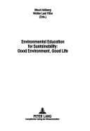 Tapa de Environmental education for sustainability, good environment, good life