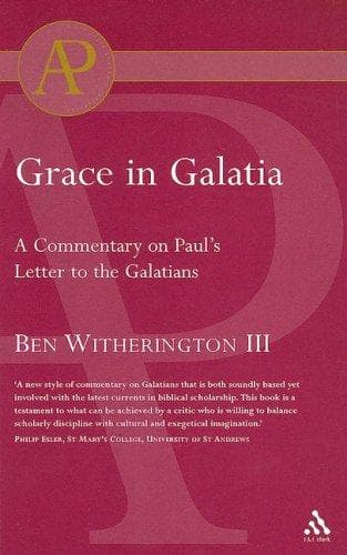 Tapa de Grace In Galatia (Academic Paperback)