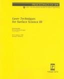 Tapa de Laser Techniques for Surface Science III
