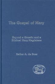Tapa de The Gospel of Mary