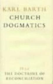 Tapa de Church Dogmatics Vol. 4, Pt. III
