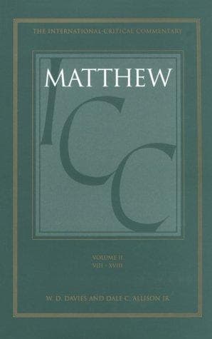 Tapa de Matthew 8 -18