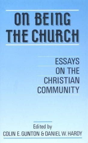 Tapa de On Being the Church