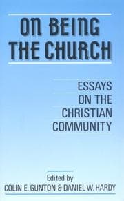 Tapa de On Being the Church