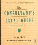 Tapa de The consultant's legal guide