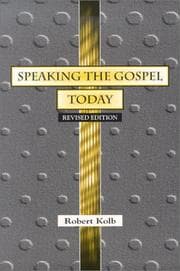 Tapa de Speaking the Gospel today