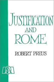 Tapa de Justification and Rome