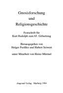 Tapa de Gnosisforschung und Religionsgeschichte