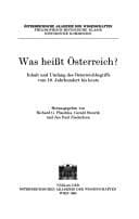 Tapa de Was heisst Österreich?