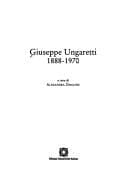 Tapa de Giuseppe Ungaretti, 1888-1970