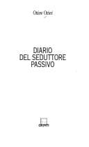 Tapa de Diario del seduttore passivo