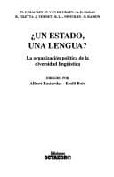 Tapa de Un estado, una lengua?