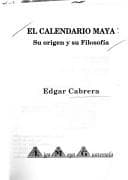 Tapa de El calendario maya