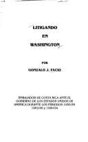 Tapa de Litigando en Washington