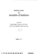 Tapa de Studi in onore di Arnaldo d'Addario