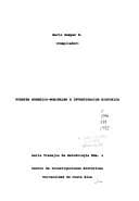 Tapa de Fuentes numérico-nominales e investigación histórica