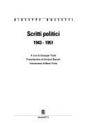 Tapa de Scritti politici