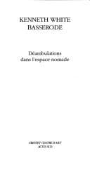 Tapa de Déambulations dans l'espace nomade
