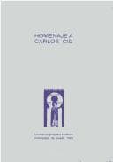 Tapa de Homenje a Carlos Cid