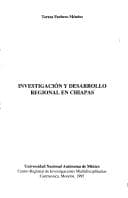Tapa de Investigación y desarrollo regional en Chiapas