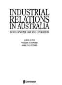 Tapa de Industrial relations in Australia