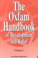 Tapa de The Oxfam handbook of development and relief