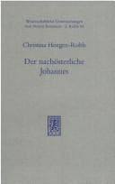 Tapa de Der nachösterliche Johannes
