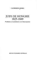Tapa de Juifs de Hongrie, 1825-1849