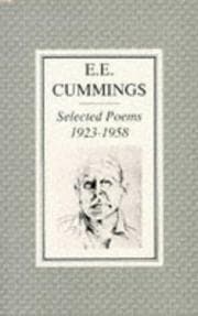 Tapa de Selected Poems, 1923-58