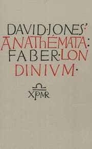 Tapa de The anathemata