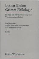 Tapa de Grimm-Philologie