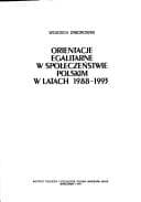 Tapa de Orientacje egalitarne w społeczeństwie polskim w latach 1988-1993