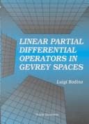 Tapa de Linear partial differential operators in Gevrey spaces