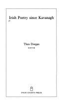 Tapa de Irish Poetry Since Kavanagh (Rte Thomas Davis Lecture Series)