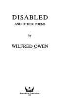 Tapa de Disabled and other poems