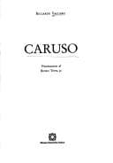 Tapa de Caruso