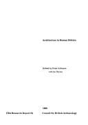 Tapa de Architecture in Roman Britain