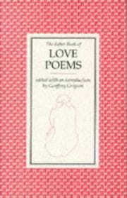 Tapa de The Faber Book of Love Poems