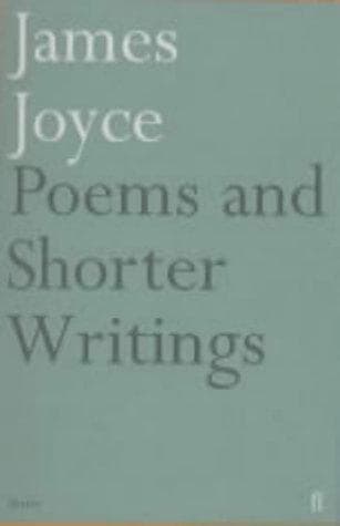 Tapa de Poems and shorter writings