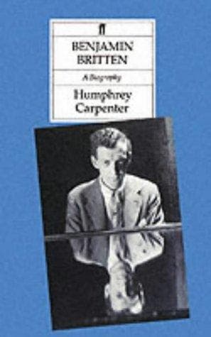 Tapa de Benjamin Britten a Biography