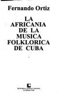 Tapa de La africanía de la musica folklórica de Cuba